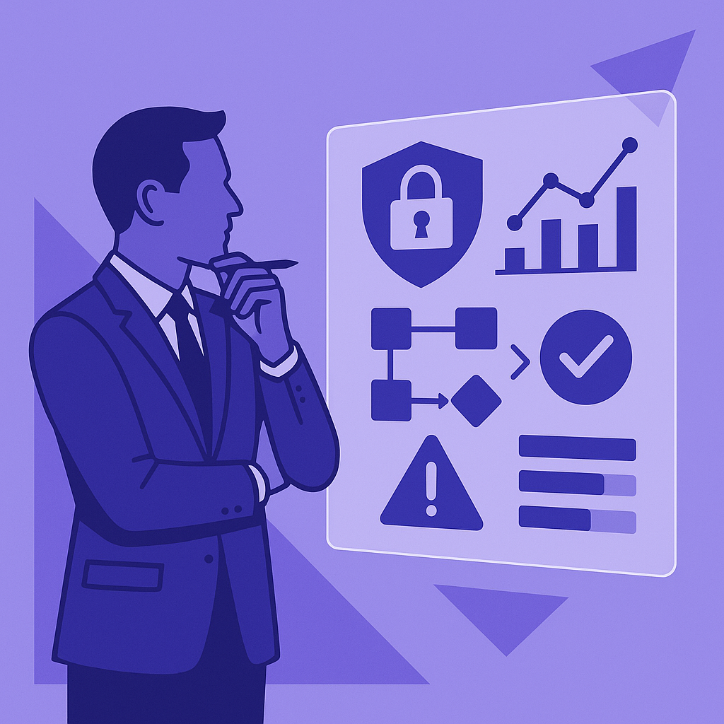 Enterprise risk evaluation and cyber control strategy workflow